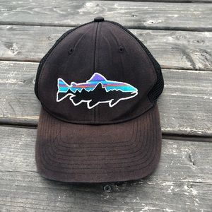 Worn Patagonia trucker hat